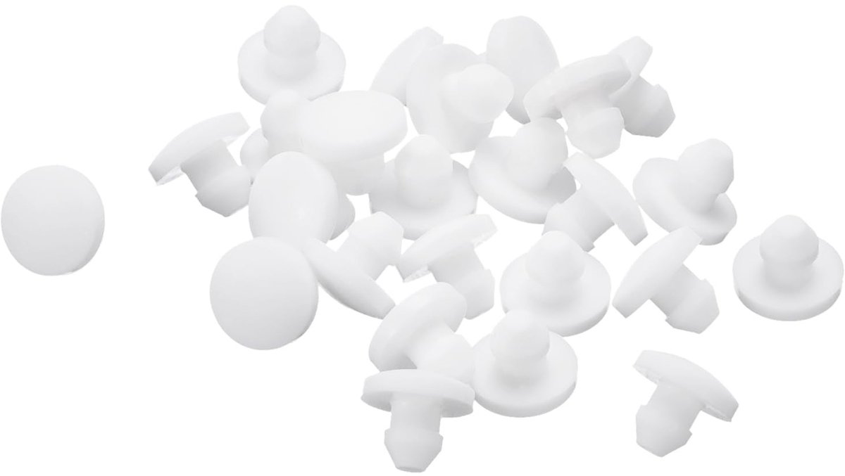 Solidchoice - Set van 25 Silicone Stoppen voor Gaten van 3.5mm