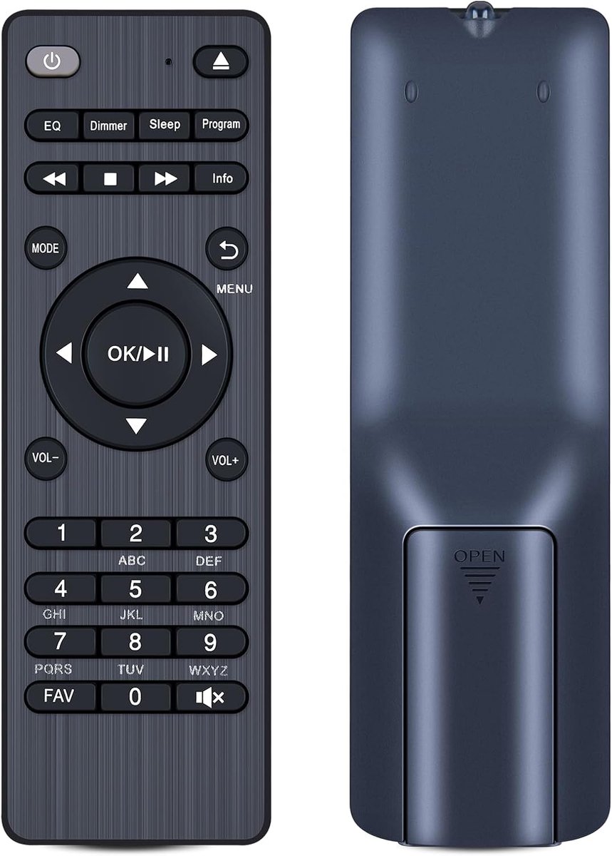 Replacement remote control for MEDION Micro Audio System P85003 MD 85008 - ShopVlot