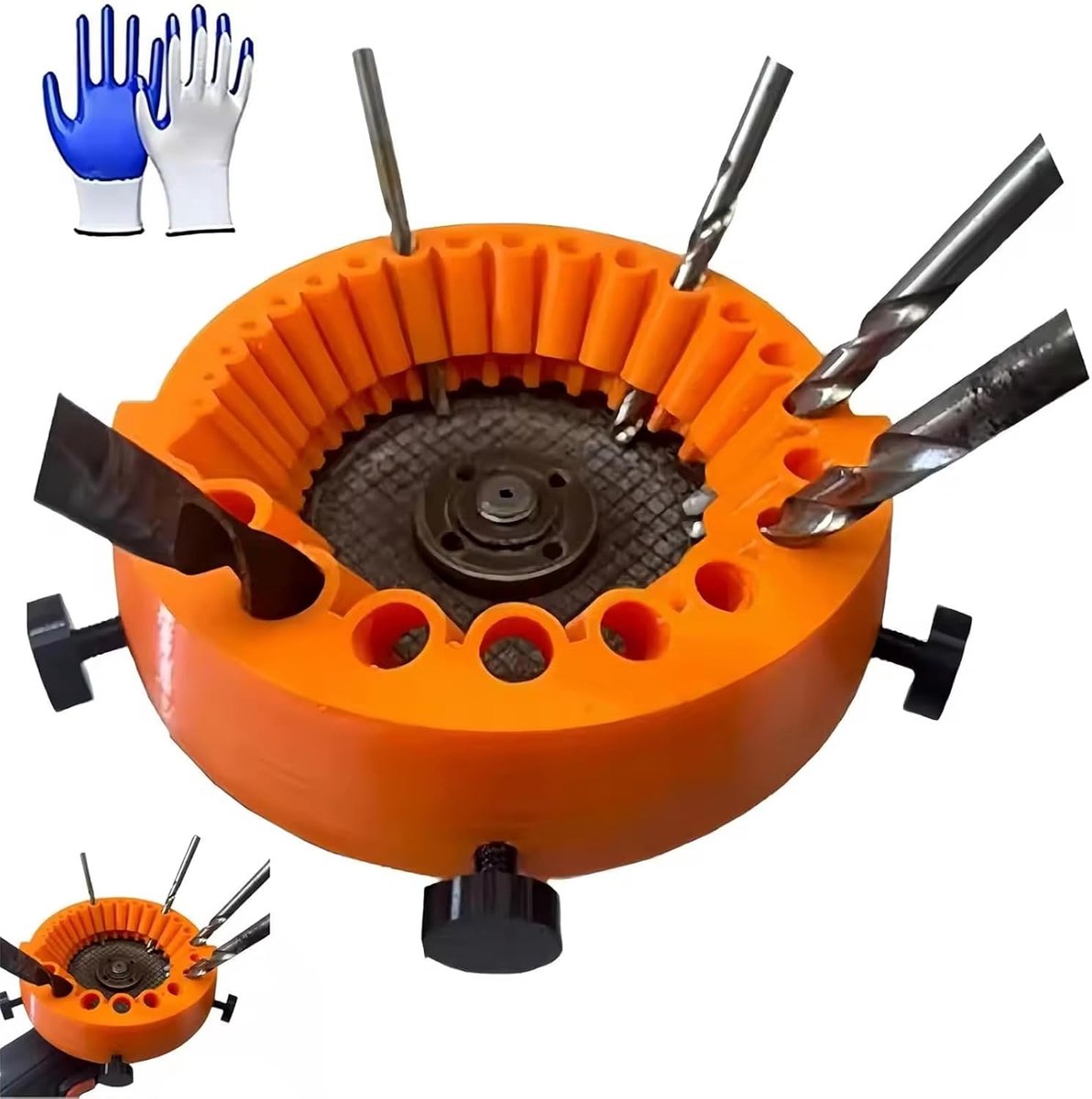 Universal Knife Sharpener, Drill Sharpener Tools, Multifunctional Portable Knife Sharpener, Angle Grinder, Drill - ShopVlot