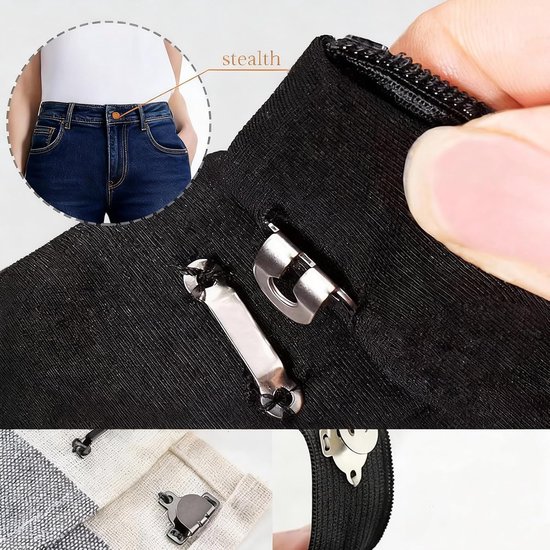 Cyberwork 30 sets of copper trouser hooks and sewing hooks, trouser hooks and hook closure, clothes, hooks and eyelets - ShopVlot — afbeelding 4