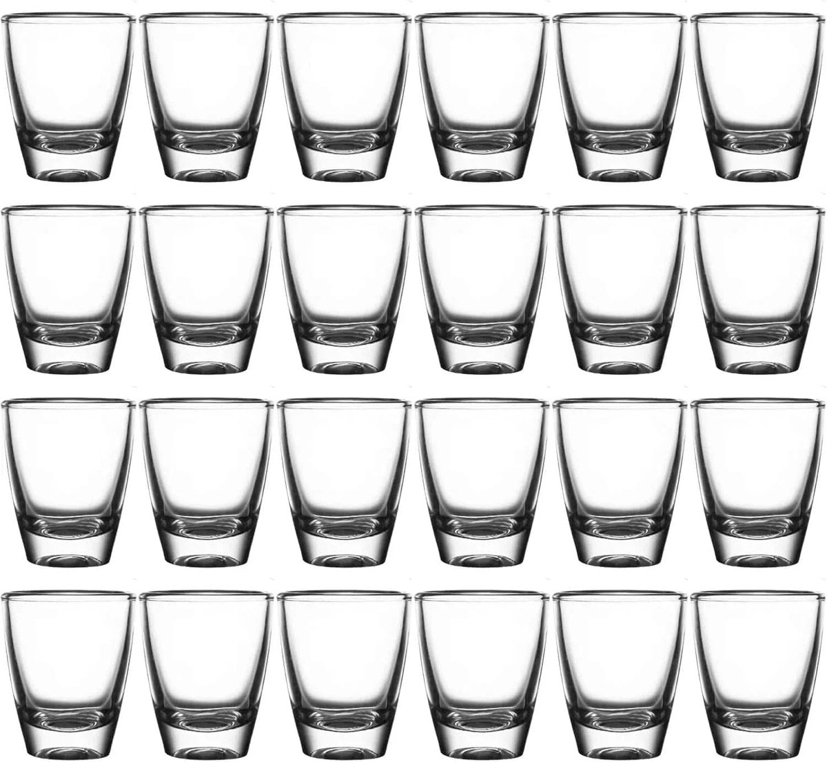 Tequila Shot Glasses Set of 24 35 ml - ShopVlot