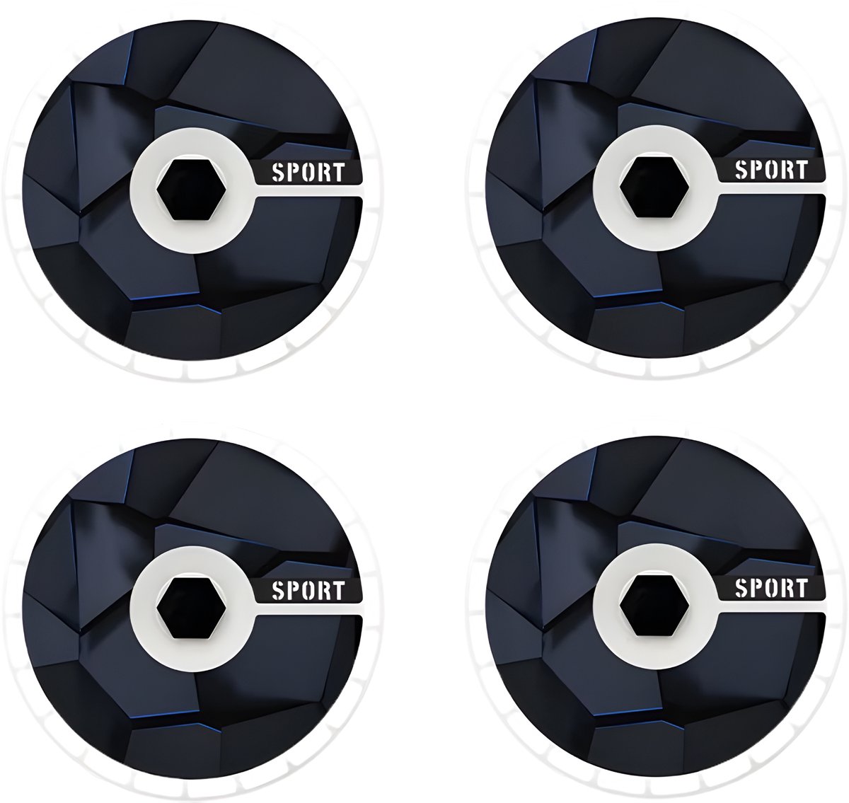 Wieldoppen 19 & 20 Inch Set 4 Stuks - Velgen - Tesla Model S/3/X/Y & Cybertruck - Auto Accessoires