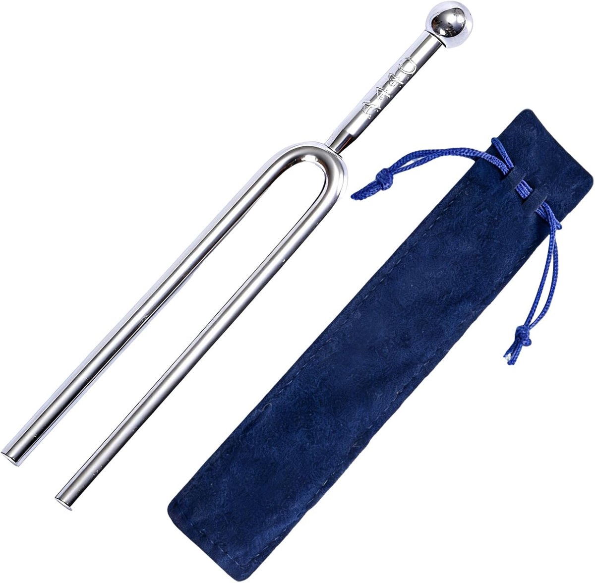 Tuning fork A440 Hz - RVS - Duidelijke klank - Perfect voor gitaar en viool - ShopVlot