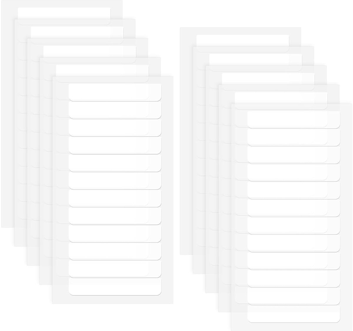 Tape extensions lijm 120 stuks - voorgesneden strips 4 x 0,8 cm - onzichtbaar en huidvriendelijk - ShopVlot