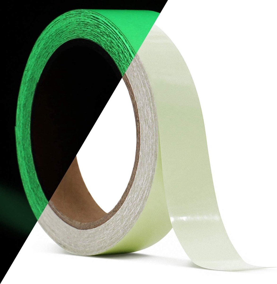 GUUZI Glow in the Dark Band 2cm * 10m Bright and Long Lasting Fluorescent Tape - ShopVlot