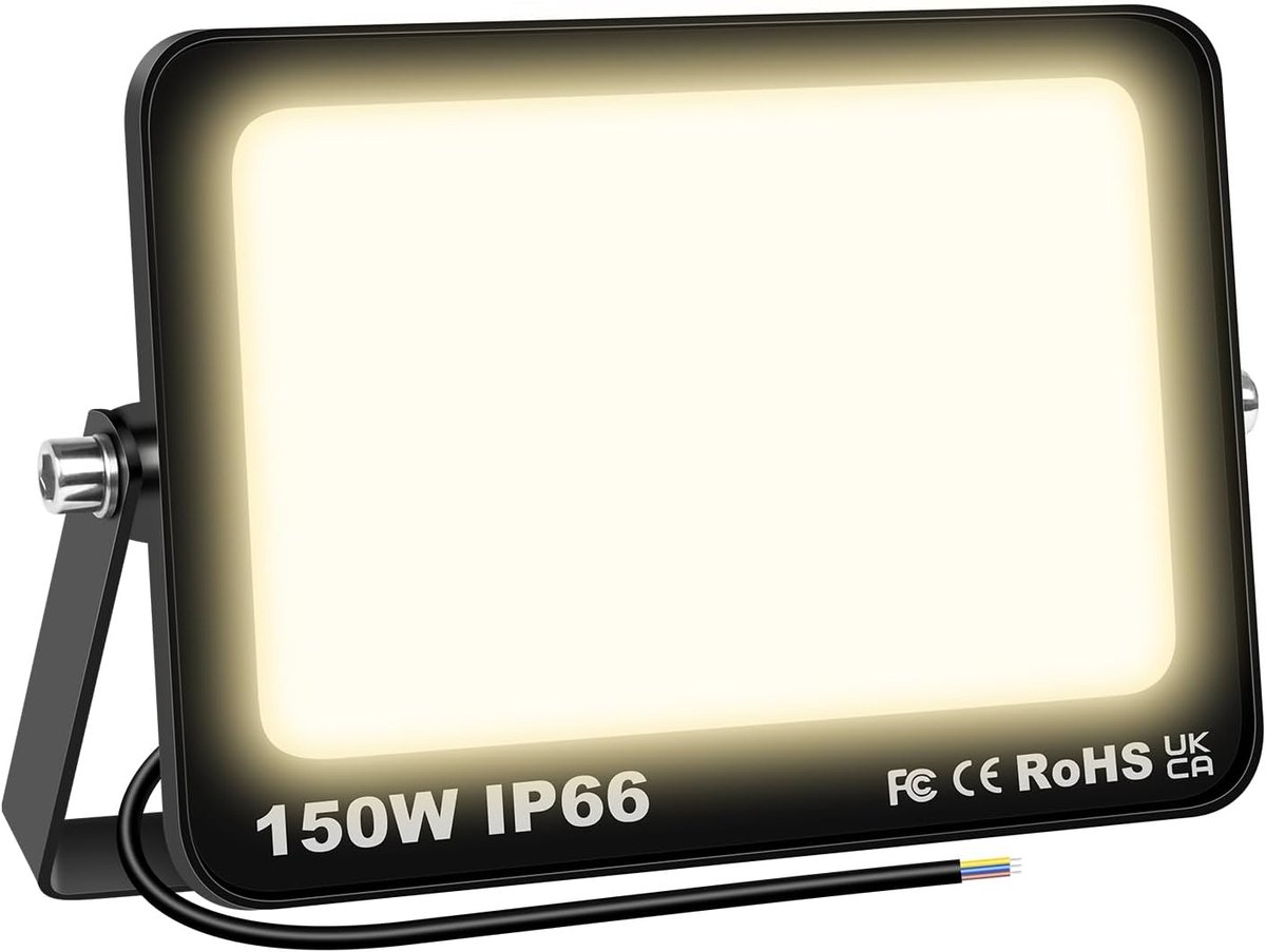 SKYWORLD LED Floodlight,150W LED Spot for Outdoor 1 Pieces,IP66 Waterproof Decorative Lighting Safety Lights for - ShopVlot