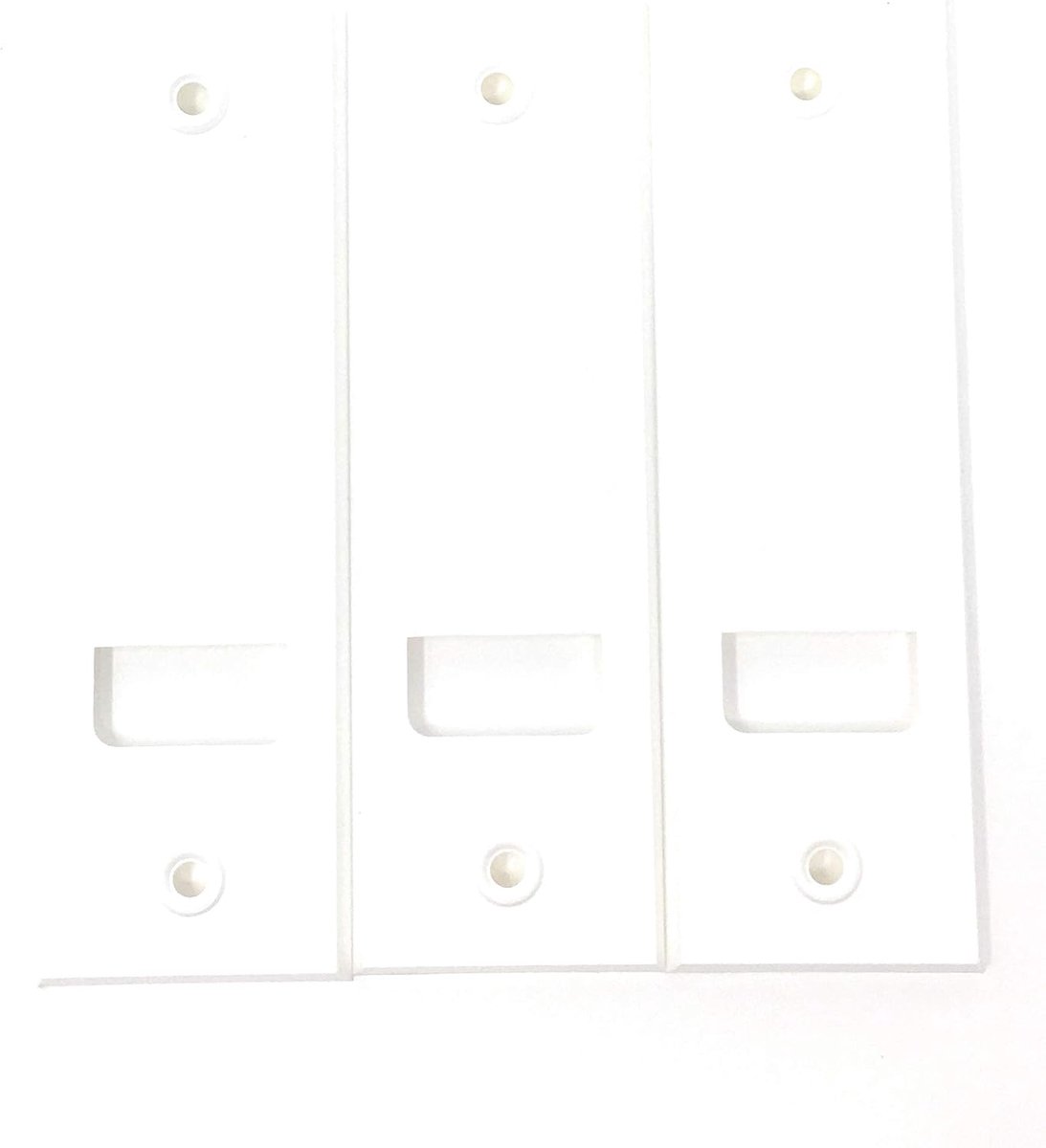 jkhandel cover plate (mix) with hole spacing 13,5 cm square white - 3 pieces - ShopVlot