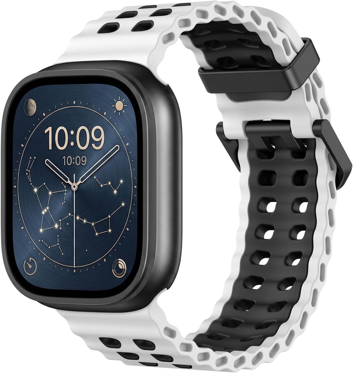 Ocean Strap Compatible with Apple Watch Ultra 2/Ultra 49mm, S10 46mm, 9/8/7, 45mm, SE2/SE/6/5/4, 44mm, 3/2/1 42mm - ShopVlot