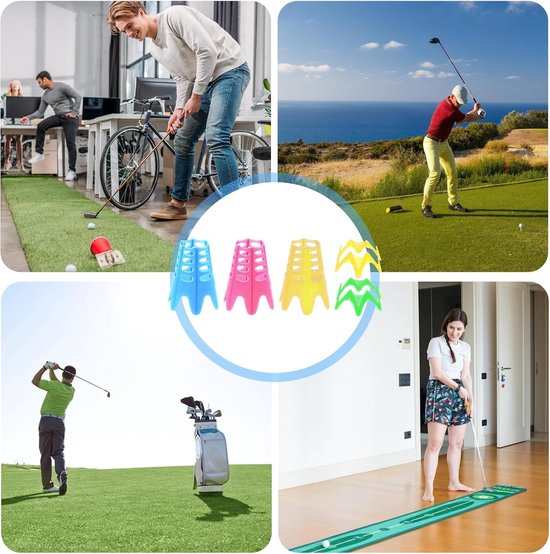Golf Tees 30 Stuks - Kunststof Set - Duurzaam en Herbruikbaar - Ideaal voor Driving Range - ShopVlot van GOLF — afbeelding 2