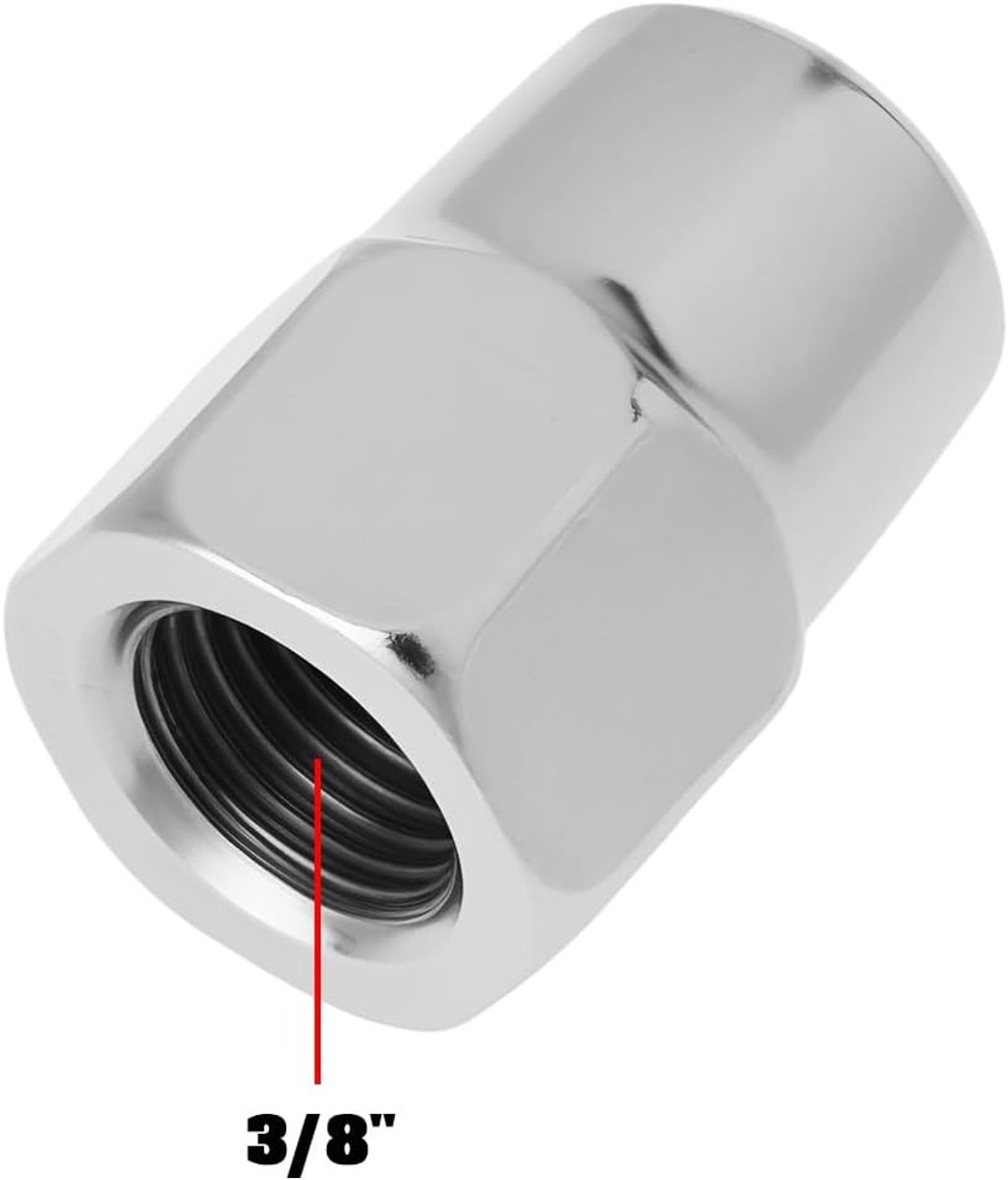 Fiets achterwielnaaf 3/8 inch - metalen tapper - stevige bevestiging - eenvoudig te installeren - ShopVlot