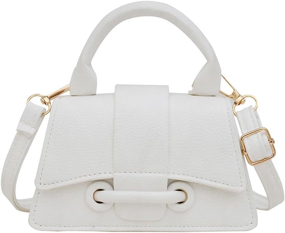 Tote bag dames elegant - PU leer - kleine clutch met schouderband - perfect voor werk en reizen - ShopVlot