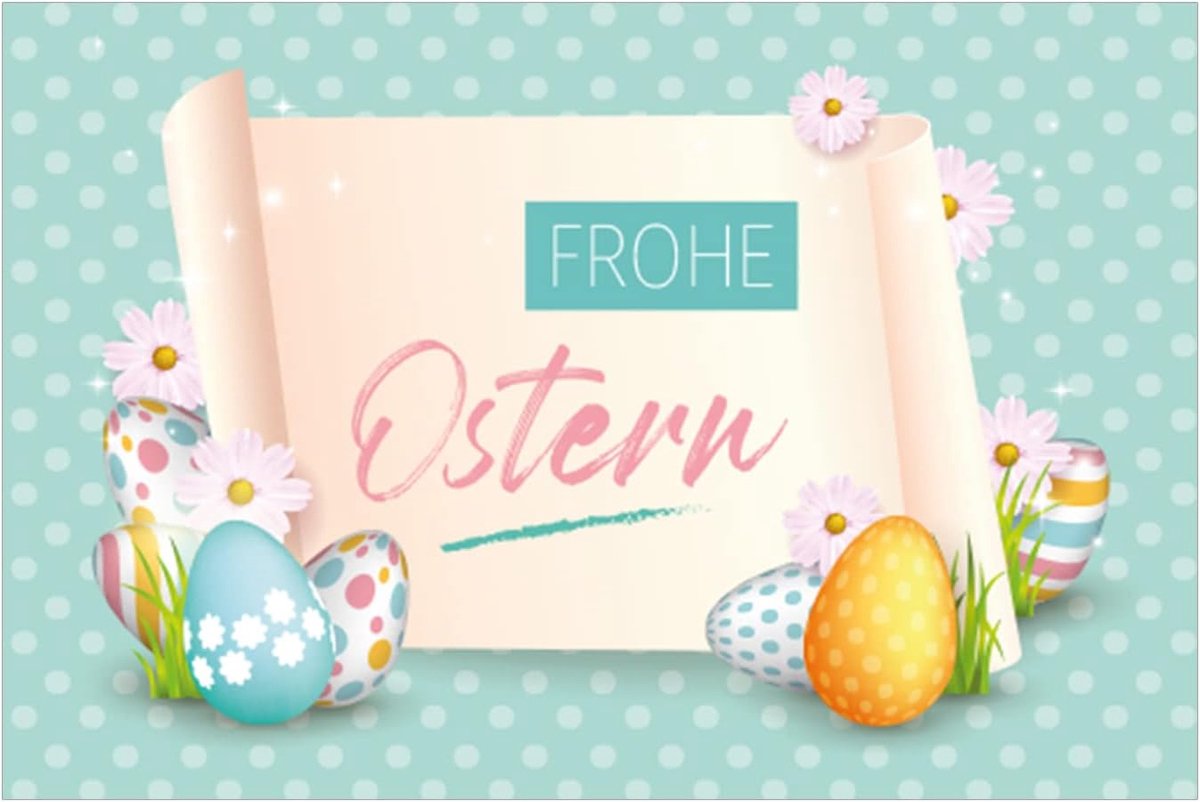 Easter kaarten set van 6 - Premium kwaliteit - Inclusief enveloppen - Perfect voor Pasen - ShopVlot