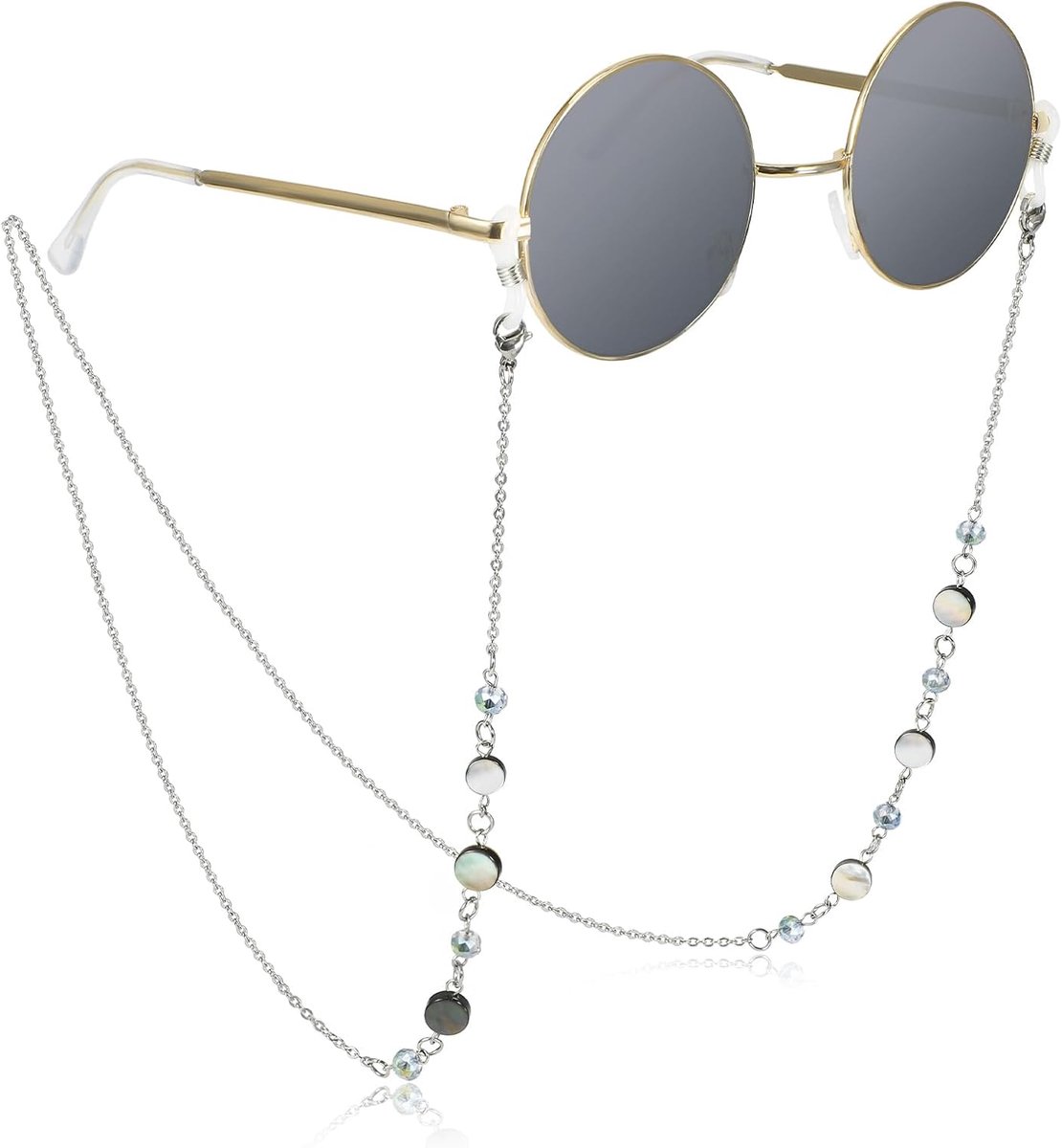 Glazen ketting voor vrouwen - sierlijk ontwerp - multifunctioneel - perfect voor brillen - ShopVlot