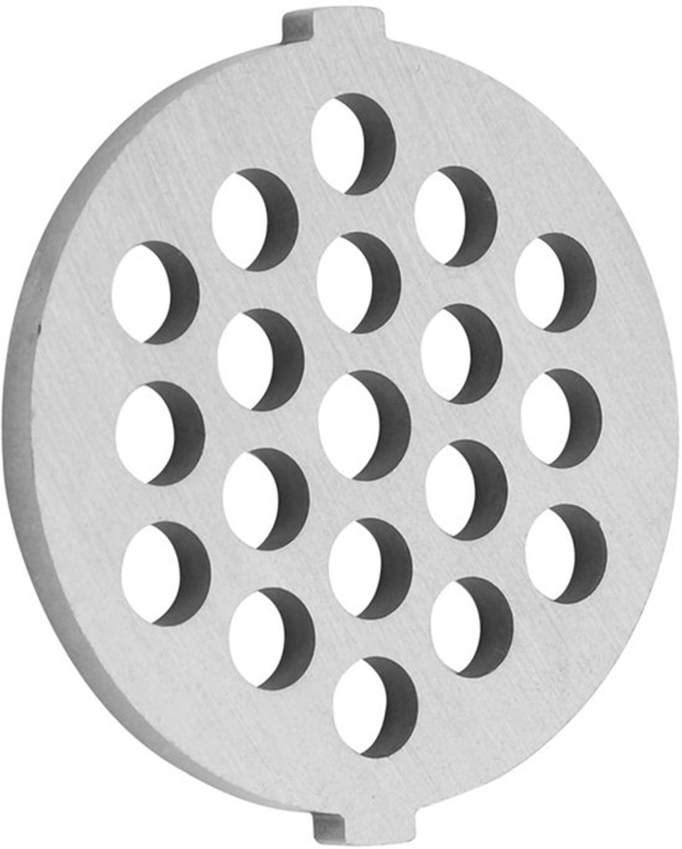 Gehaktplaat 5/7mm Gat - Vleesmolen - Robuust en scherp materiaal - Eenvoudige installatie - Vaatwasmachinebestendig - Efficiënte bereiding van gehakt