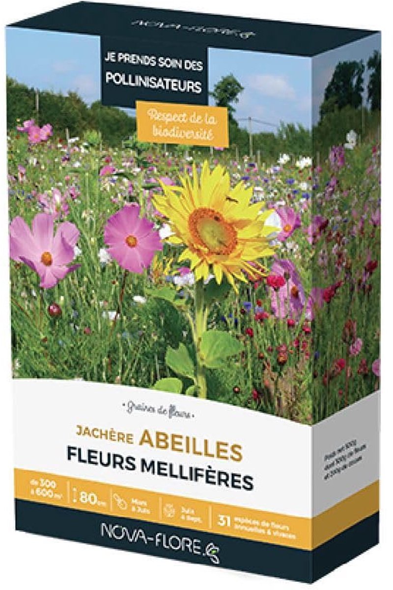 Bee roof 300 tot 600 m² - bloemrijke weide - bevorder biodiversiteit - ideaal voor bijen - ShopVlot