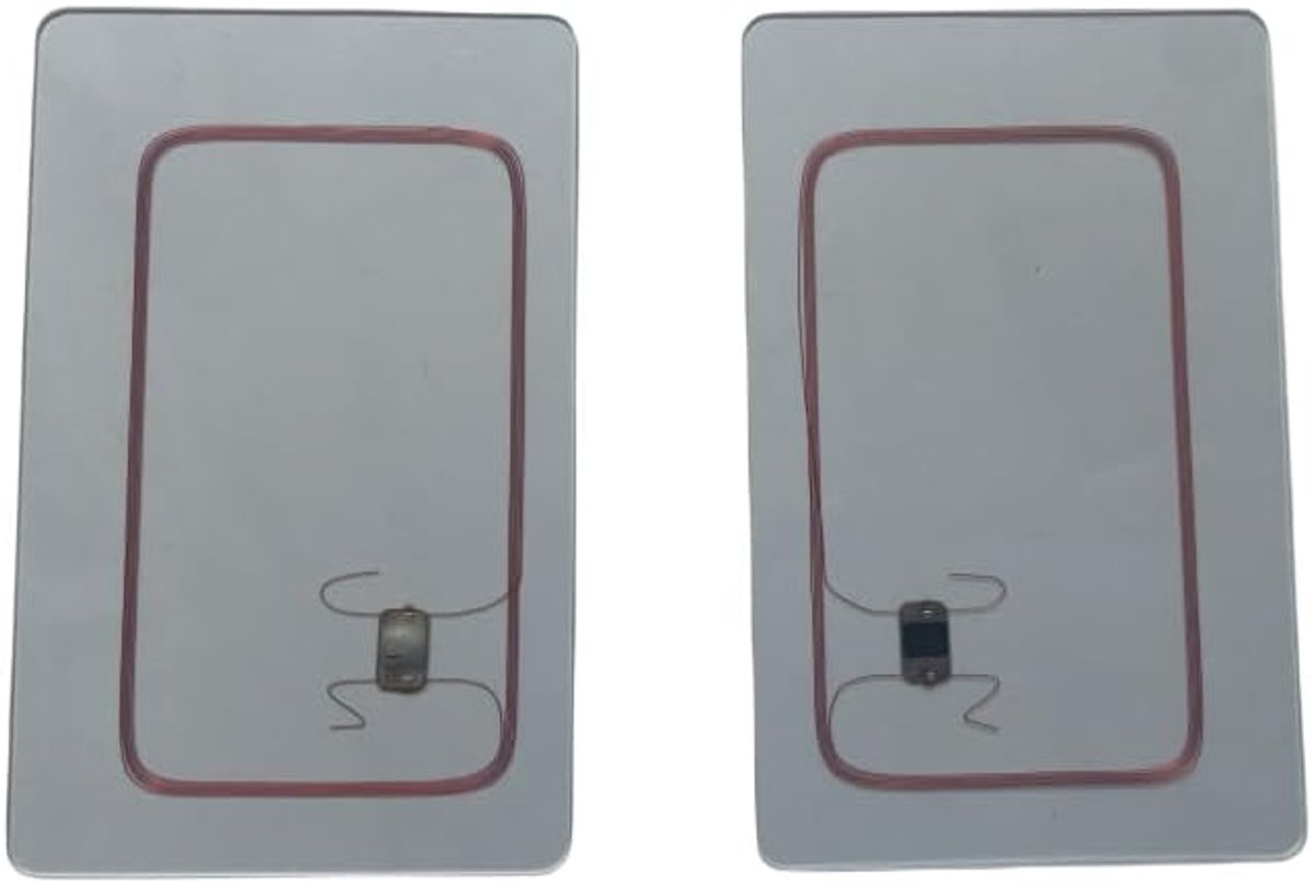 MIFARE Classic 1K Card - 10 stuks - Transparant - Ideaal voor toegangssystemen - ShopVlot