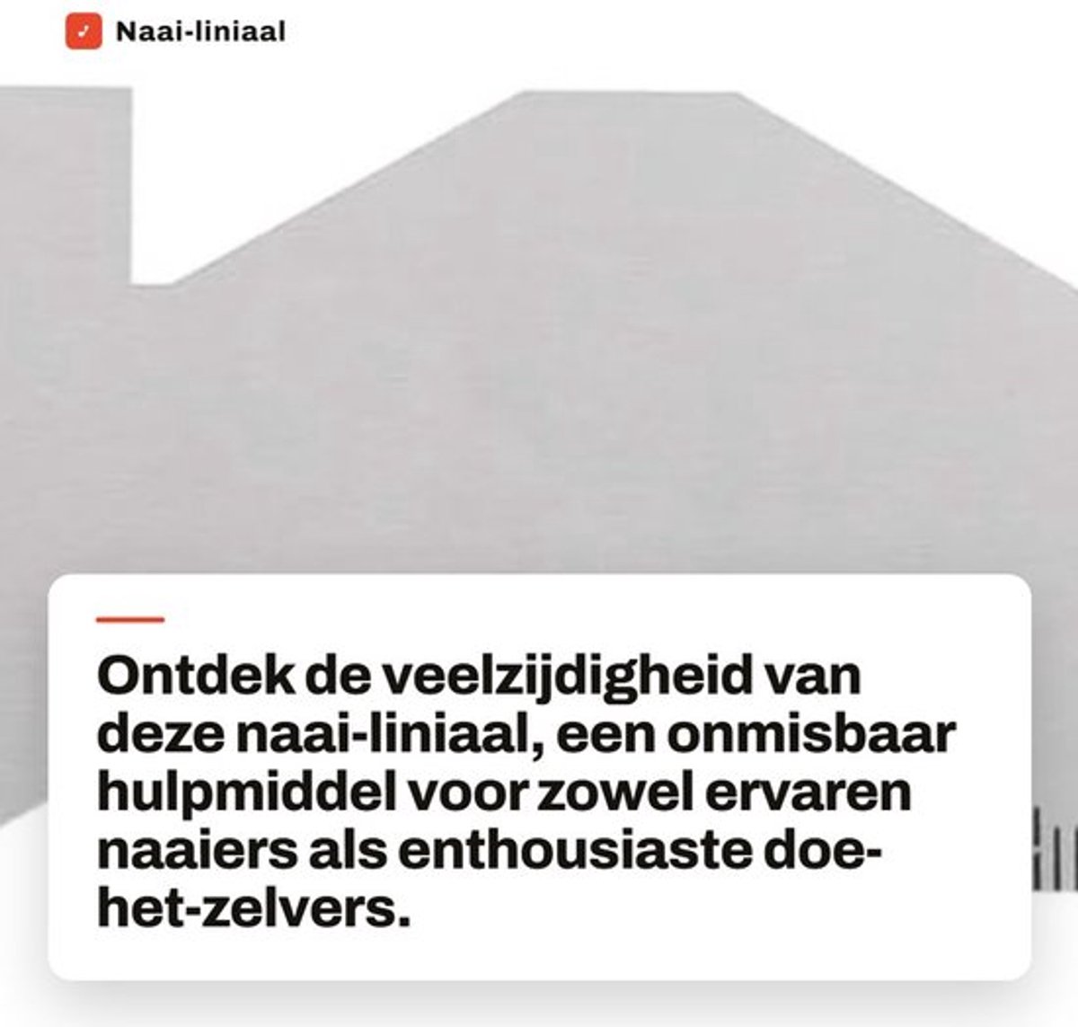Naai-liniaal Metalen - Gebruiksvriendelijk - Corrosiebestendig - Nauwkeurige Kalibratie - Flexibel - Geschikt voor Naaien/Borduren - Meetlat