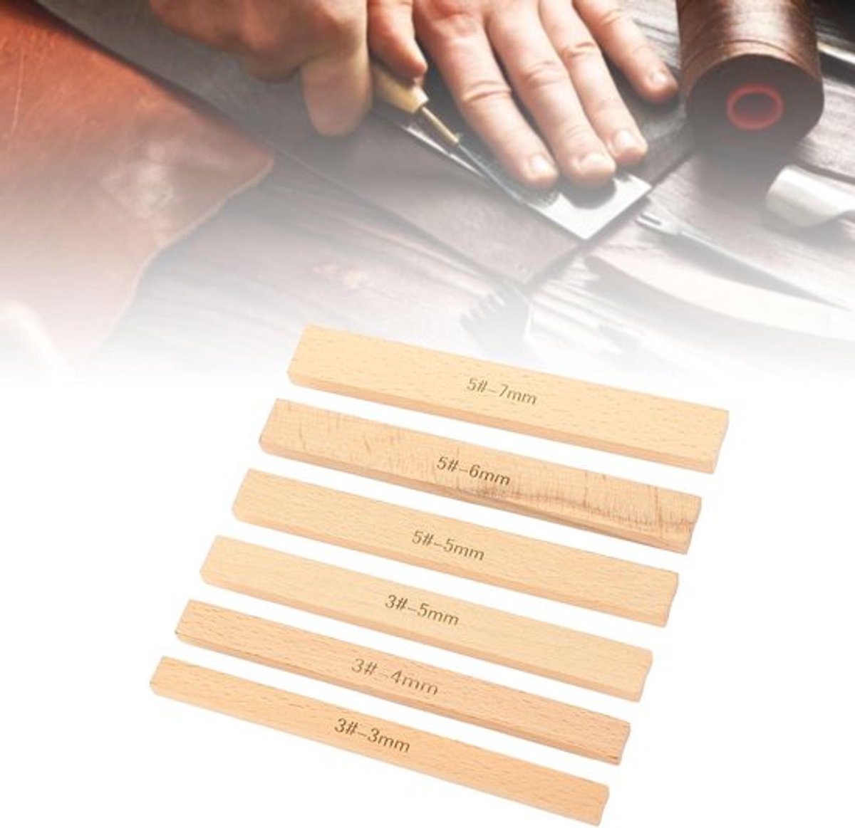 Lijmapparator - Houten Lijmapplicator - Accessoire voor Naaien - Ritsen en Gespen - Nauwkeurigheid en Efficiëntie - Essentieel voor Hobbyisten - Naaiaccessoire