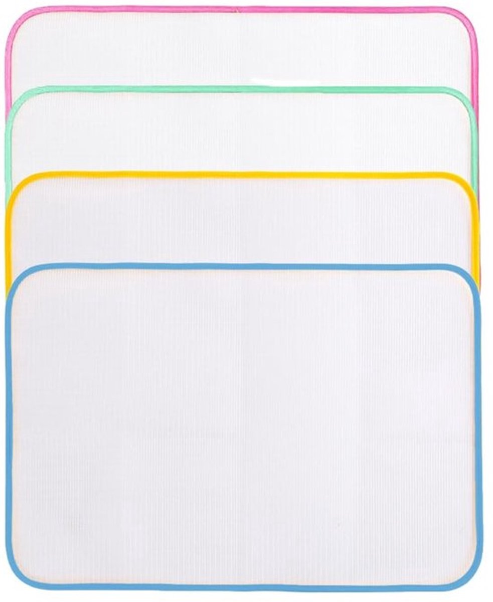 Strijkdoek Hittebestendig - 4 Stuks - Gaasdoek - Beschermend - Strijkmat - Afmetingen 60 x 40 cm