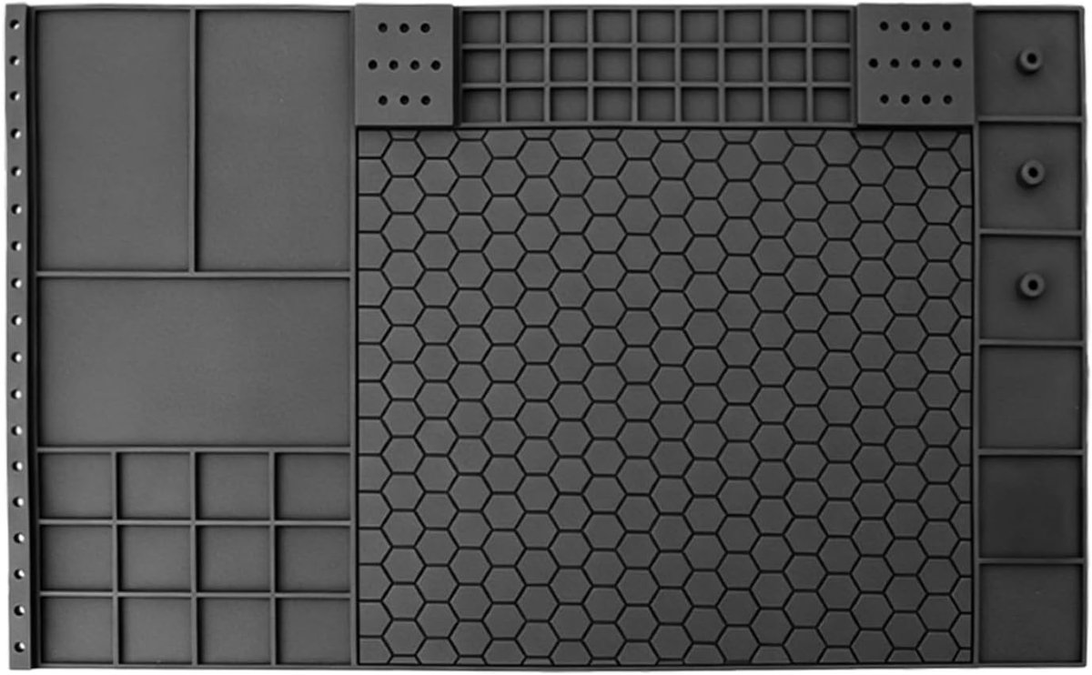 Wapenreinigingsmat 40,6 x 30,5 cm - Siliconen - Hittebestendig en waterdicht - Efficiënt wapenonderhoud - ShopVlot