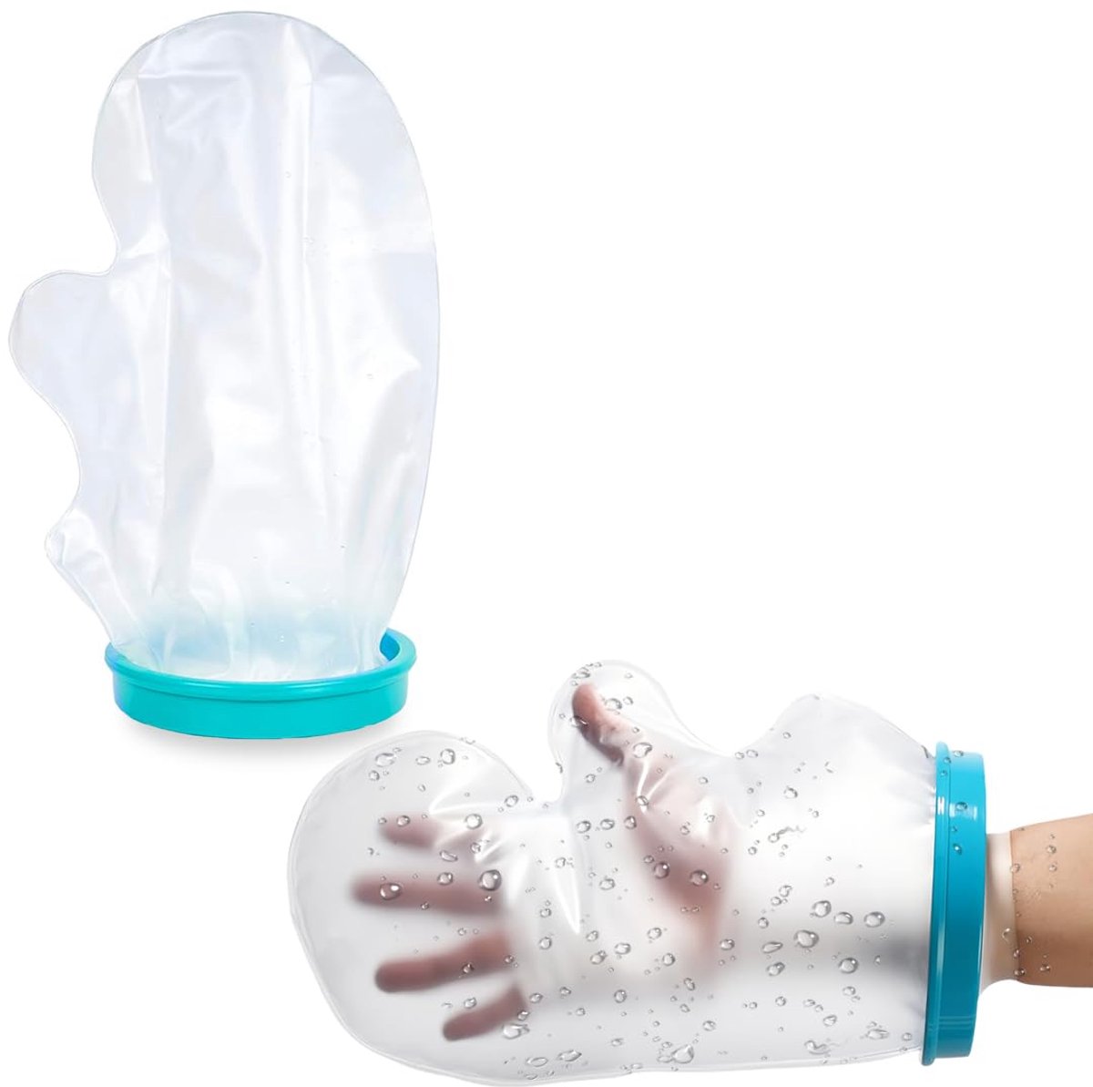 Waterdichte Plakband Bescherming - Transparant Siliconen - Herbruikbaar en Comfortabel - Ideaal voor Douchegebruik - ShopVlot