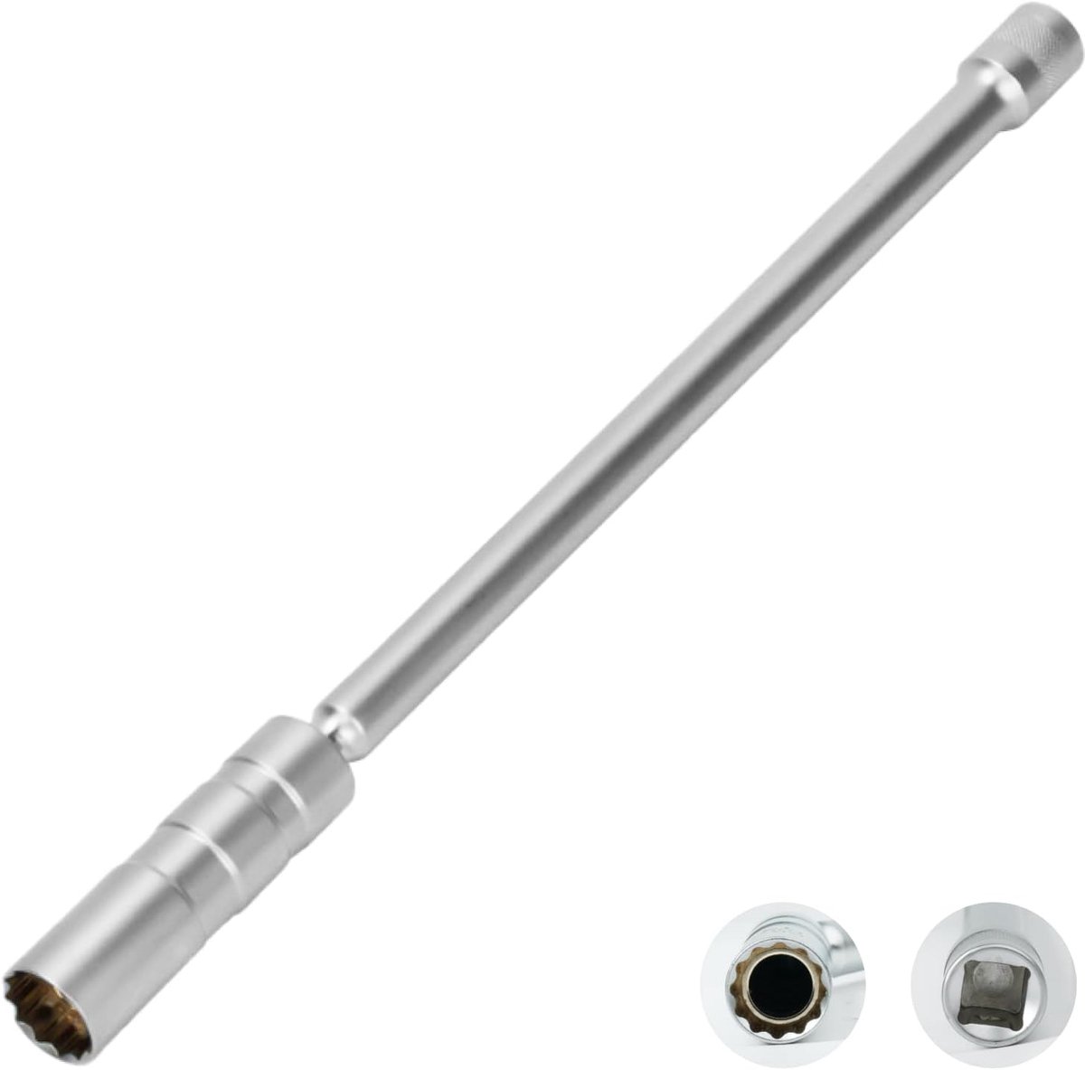 Bougiesleutel 16 mm - 12-zijdig - Lang 293 mm - Voor het vervangen van bougies - ShopVlot