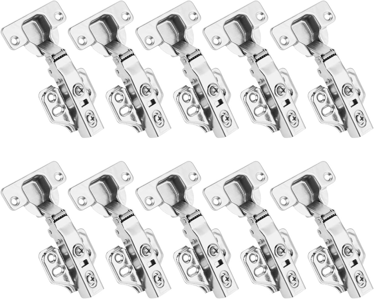 Hengsels 35mm - Hydraulisch met Stil Lock - Flush-Montage - Geschikt voor Keukenkastdeuren - ShopVlot