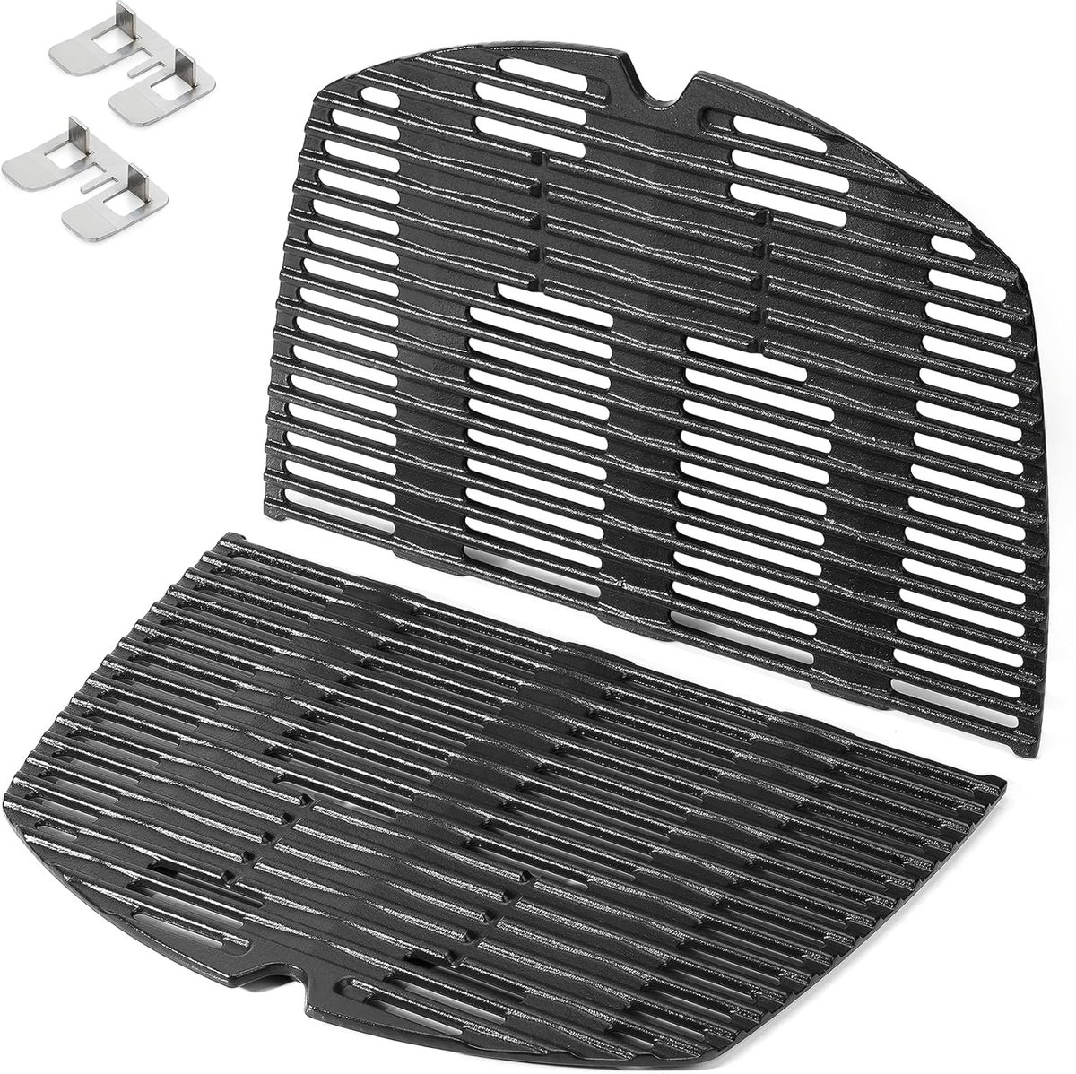 Grillrooster voor Weber Q300/3000 - Emailliert gietijzer - Geen inbranden nodig - Vaatwasserbestendig - ShopVlot