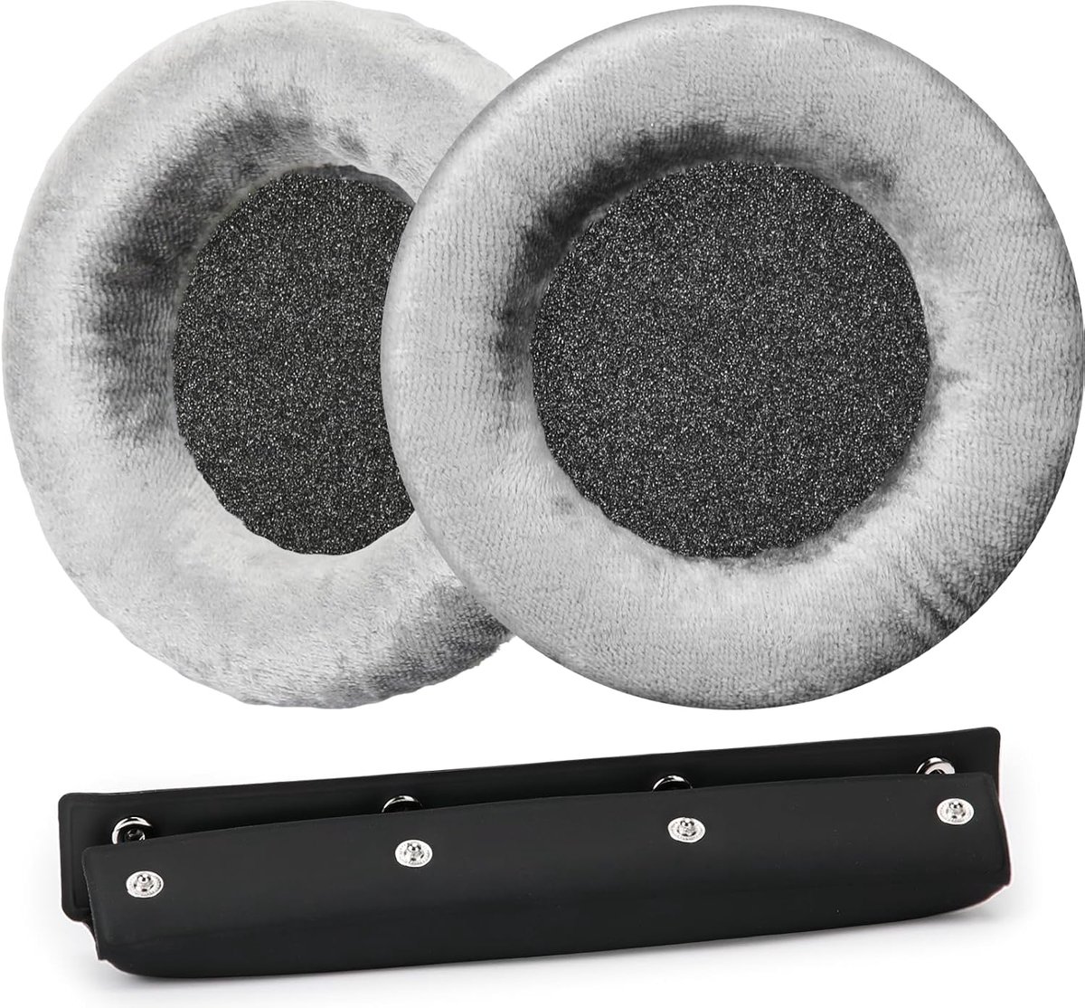Vervangende Oorkussens & Hoofdbandset - Velvet - Geschikt voor Beyerdynamic DT770, DT880, DT990 - ShopVlot