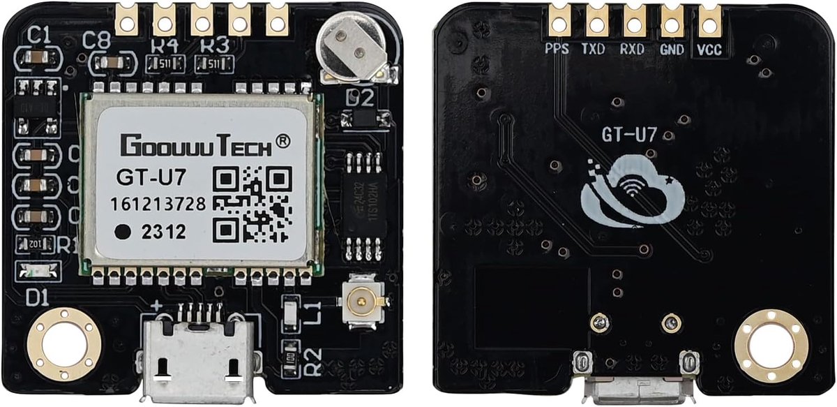 GPS module GT-U7 - kleine ontvanger - lage stroomconsumptie - snelle positie bepaling - ShopVlot
