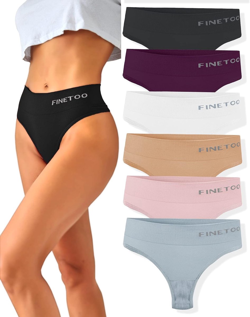 String tangas dames S-XL - hoog model - ademend materiaal - buikcontrole en comfort - ShopVlot
