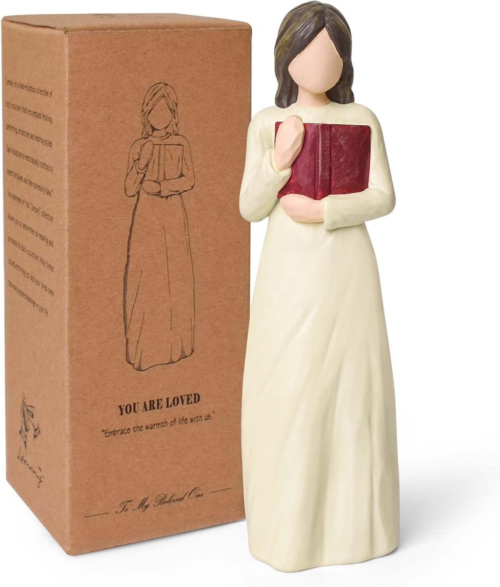 Cuayaes Book Lovers Gifts for Female Readers, Graduates, Students, Teachers, Bookshelf Decoration, Aesthetic Hand - ShopVlot