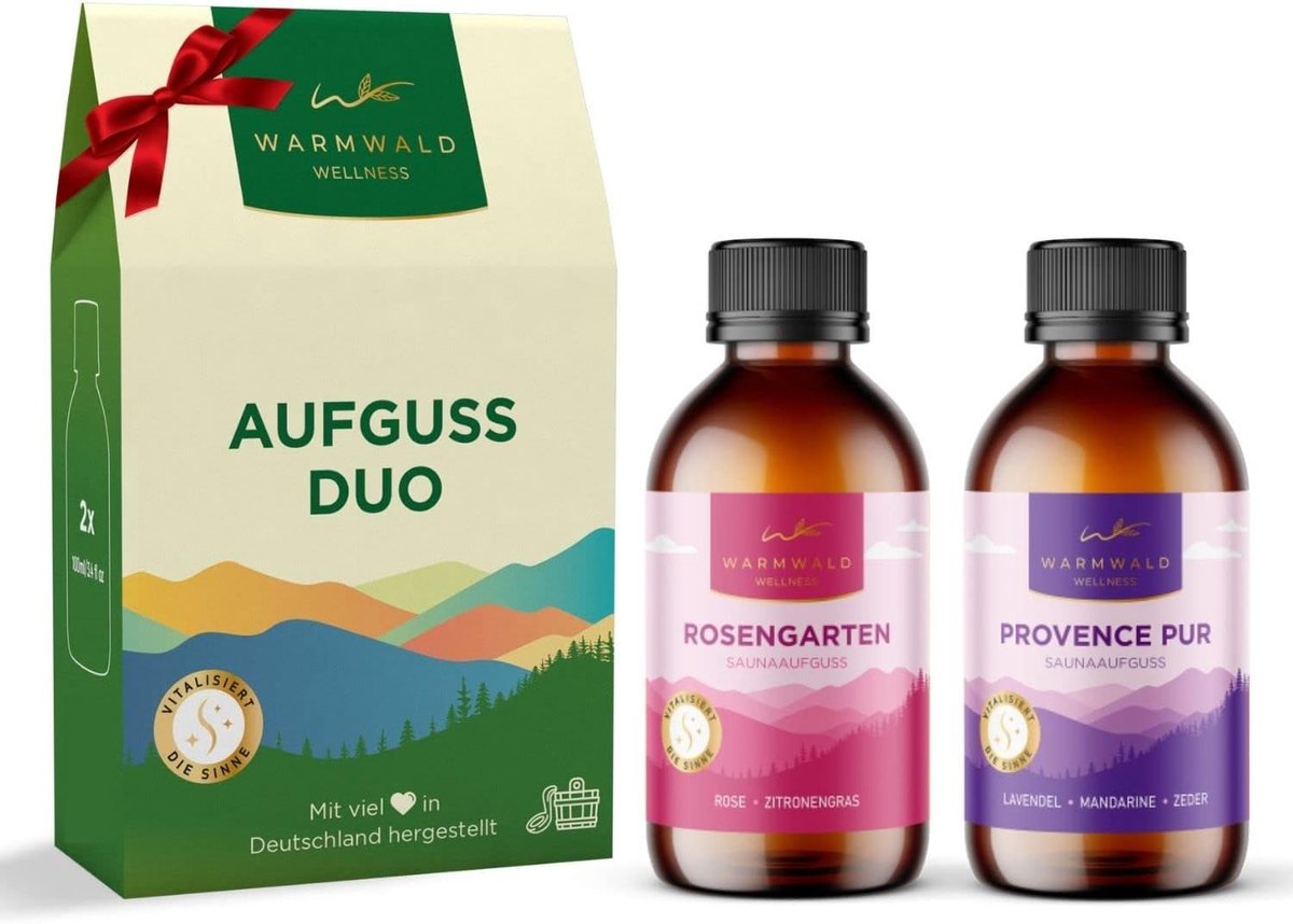 Sauna infusion - sauna infusion with natural essential oils - sauna oil - sauna fragrance (Warm Forest Duett - ShopVlot