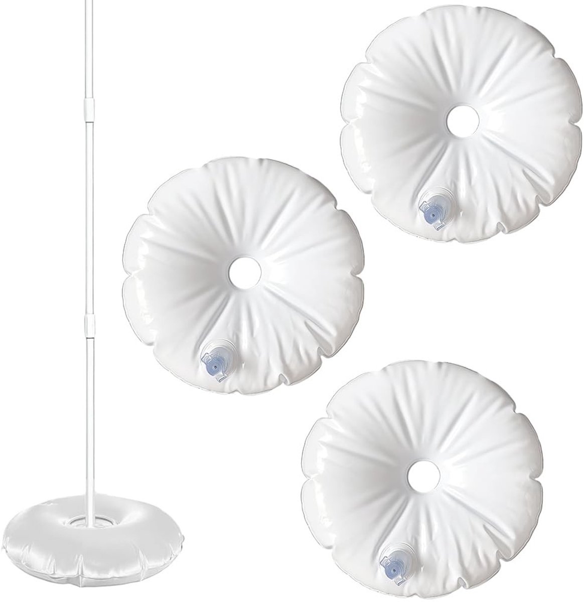 Solidchoice - Set van 4 Watergewichtzakken voor Ballonnenstand