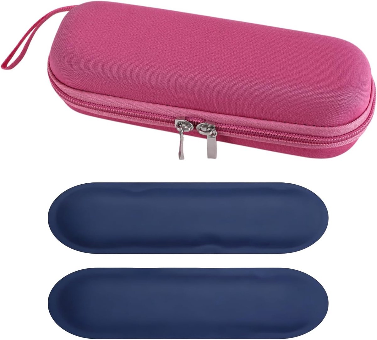 Insuline cooler travel case met 2 ice packs - Roze - goede isolatie - houd insuline veilig en koel - ShopVlot