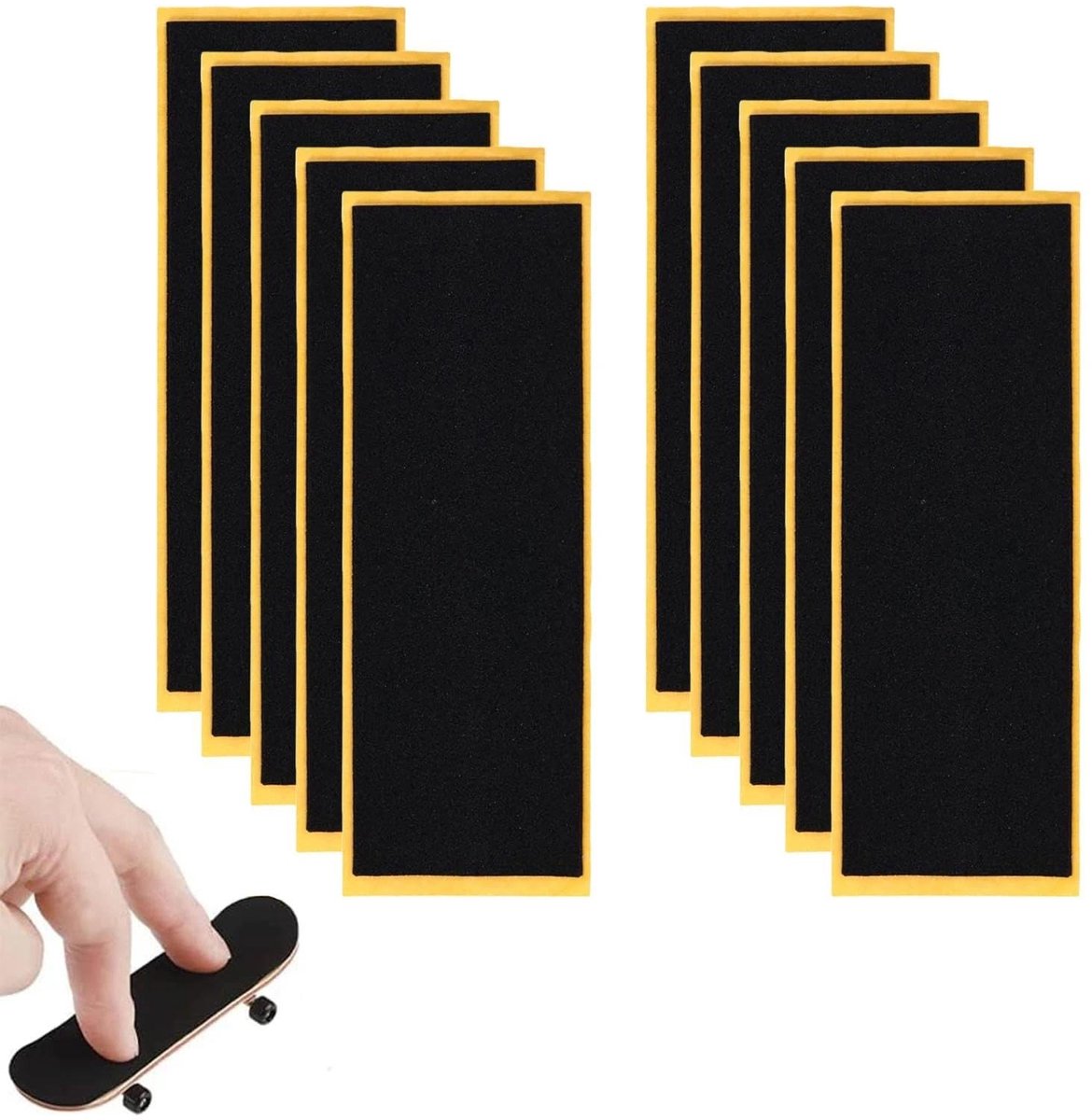 Solidchoice - Set van 10 Zelfklevende Grip Tapes voor Fingerboards
