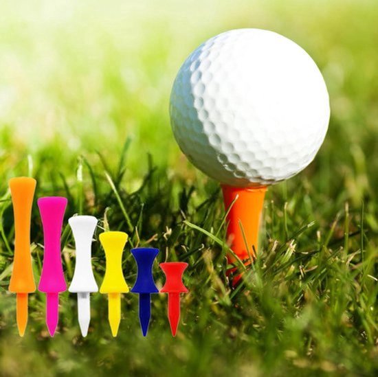 120 stuks Houten Golf Tees voor Golf Training - Lange Kasteel Golf Tees van Merkloos — afbeelding 3