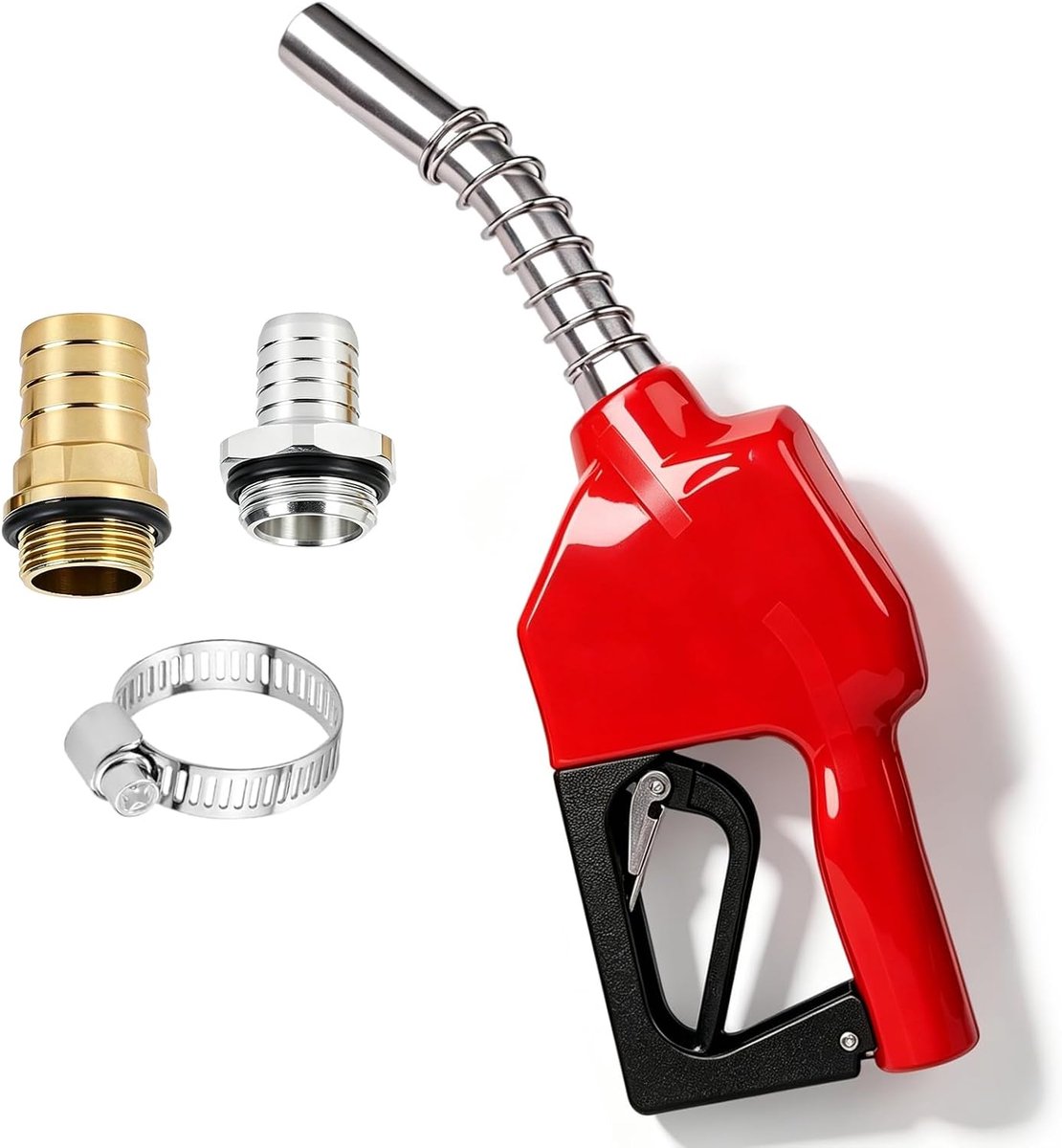 Automatisch dieselpomppistool - 3-traps vergrendeling - ergonomische handgreep - ideaal voor vrachtwagens en auto's - ShopVlot
