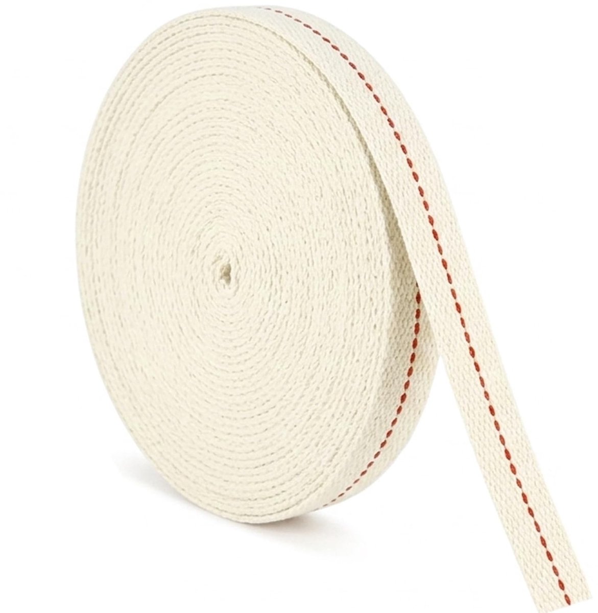 Solidchoice - 2 Meter Platte Katoenen Lont voor Olielampen en Kaarsen