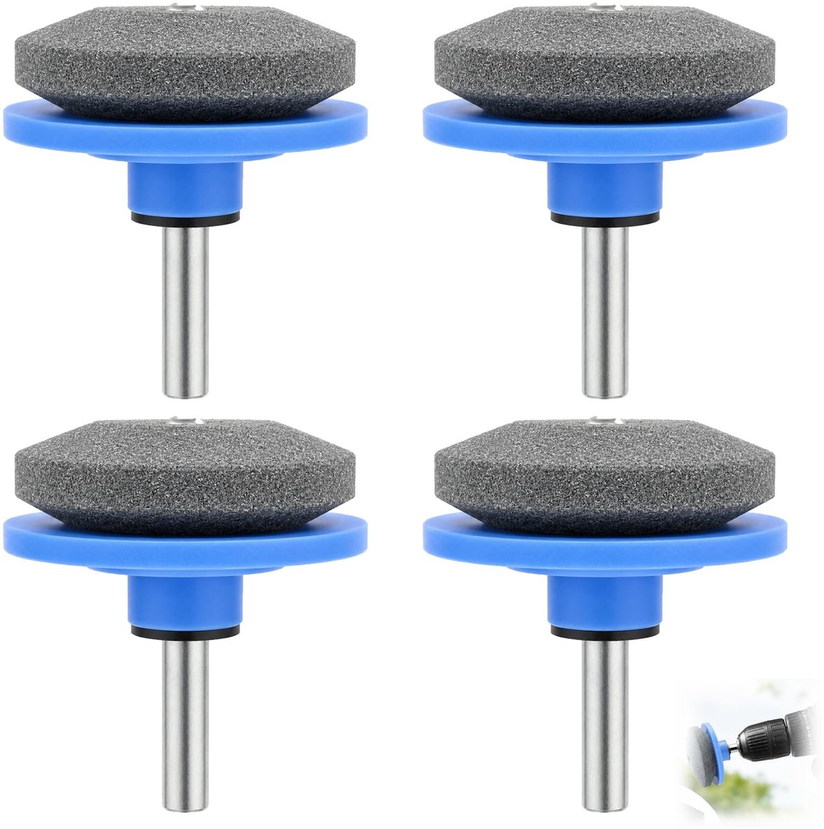 Solidchoice - Set van 4 Slijpgereedschappen voor Tuingereedschap