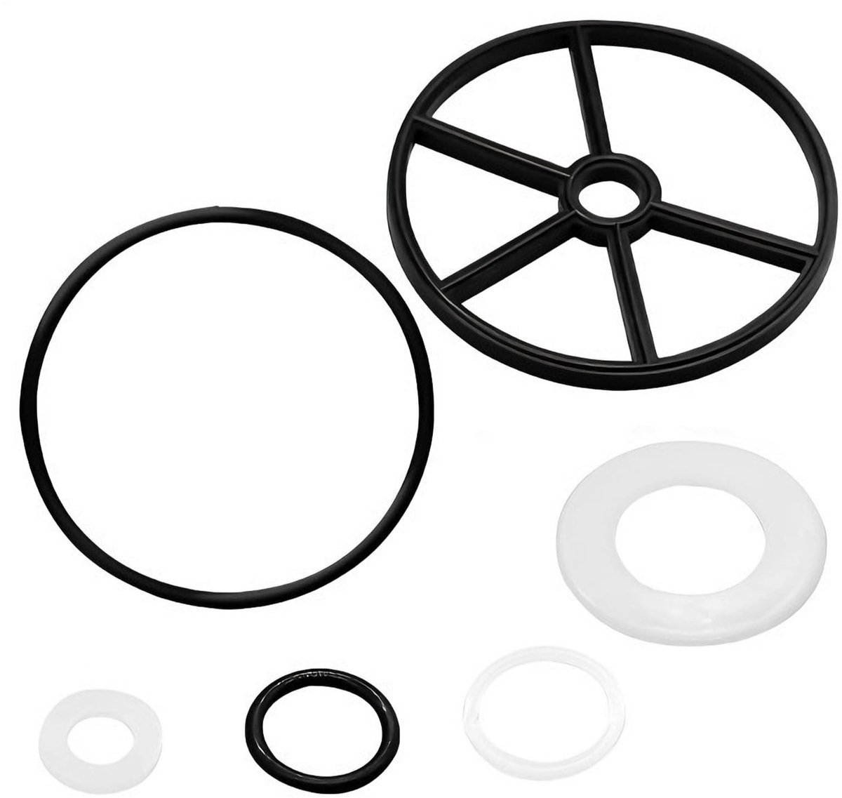 Solidchoice - Set van 6 Spinnenafdichtingen voor Zandfilters