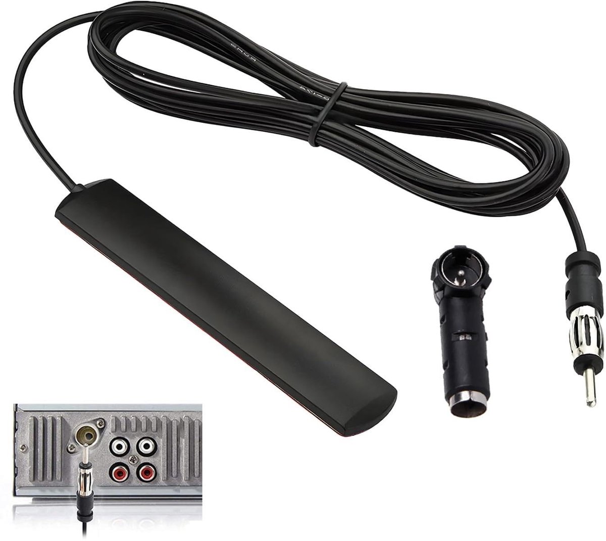 Solidchoice - Universele FM Autoradio Antenne met 3m Kabel
