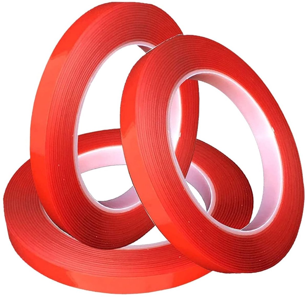 Transparante Acryl Plakband - Dubbelzijdige Tape voor LED Lichtstrips, Glas, Metaal en Auto Decoratie - Extra Sterk en Duurzaam