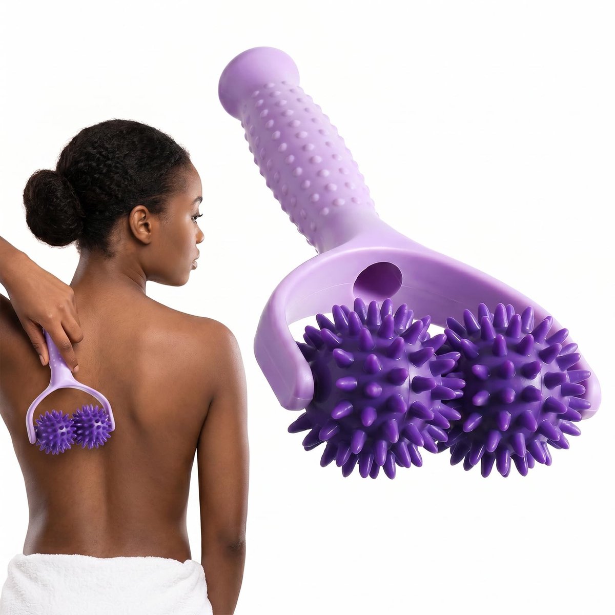 Solidchoice - Massagerol met Handgreep voor Ontspanning