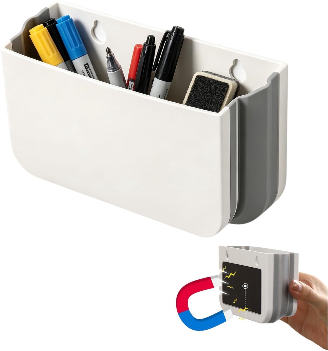 Solidchoice - Magnetische Opvouwbare Pennenhouder