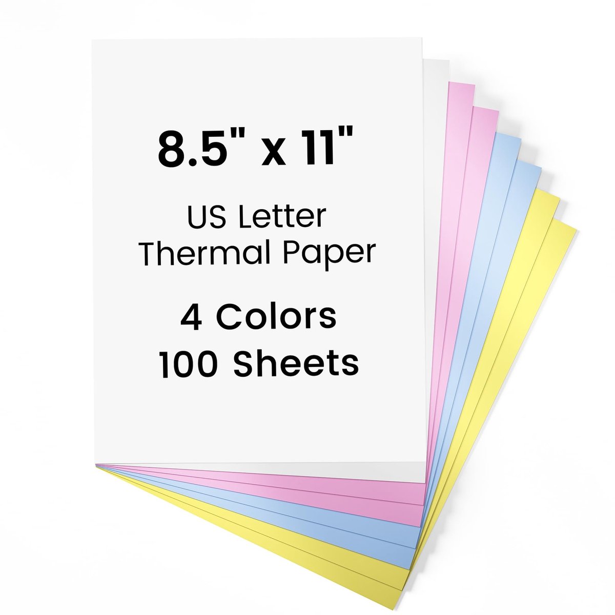 Solidchoice - A4 Thermal Paper voor Thermische Afdrukken (100 Vellen)