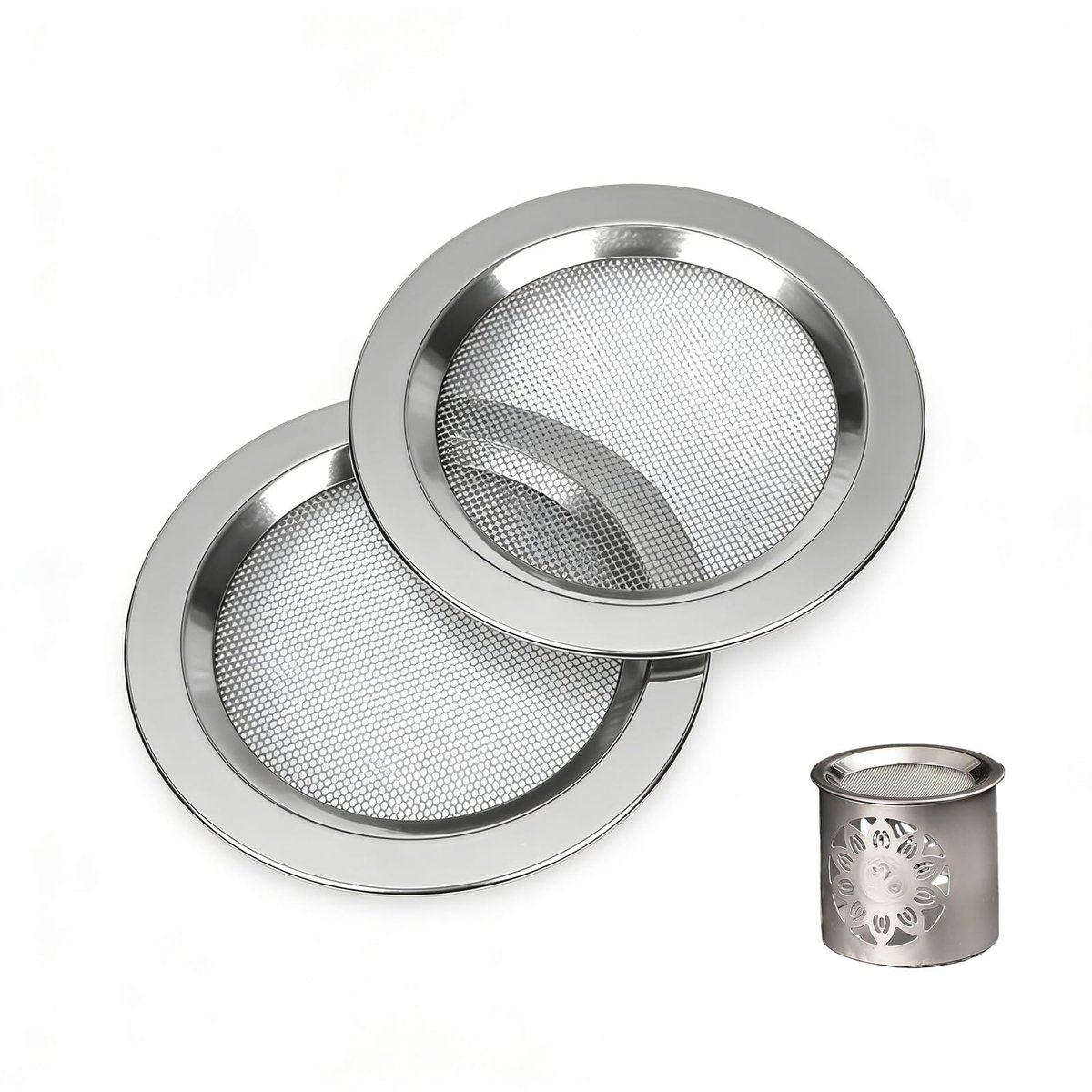 Solidchoice - 2 Stuks RVS Rookfilters voor Geurbranders