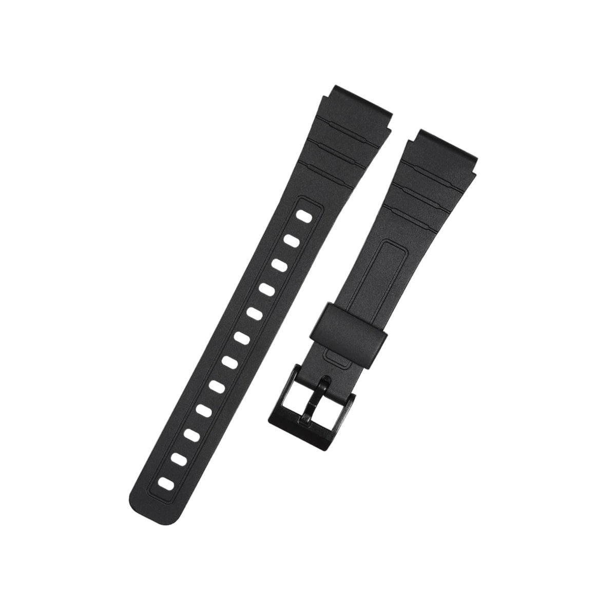 Solidchoice - Vervangende Horlogeband van 18mm voor Casio Horloges