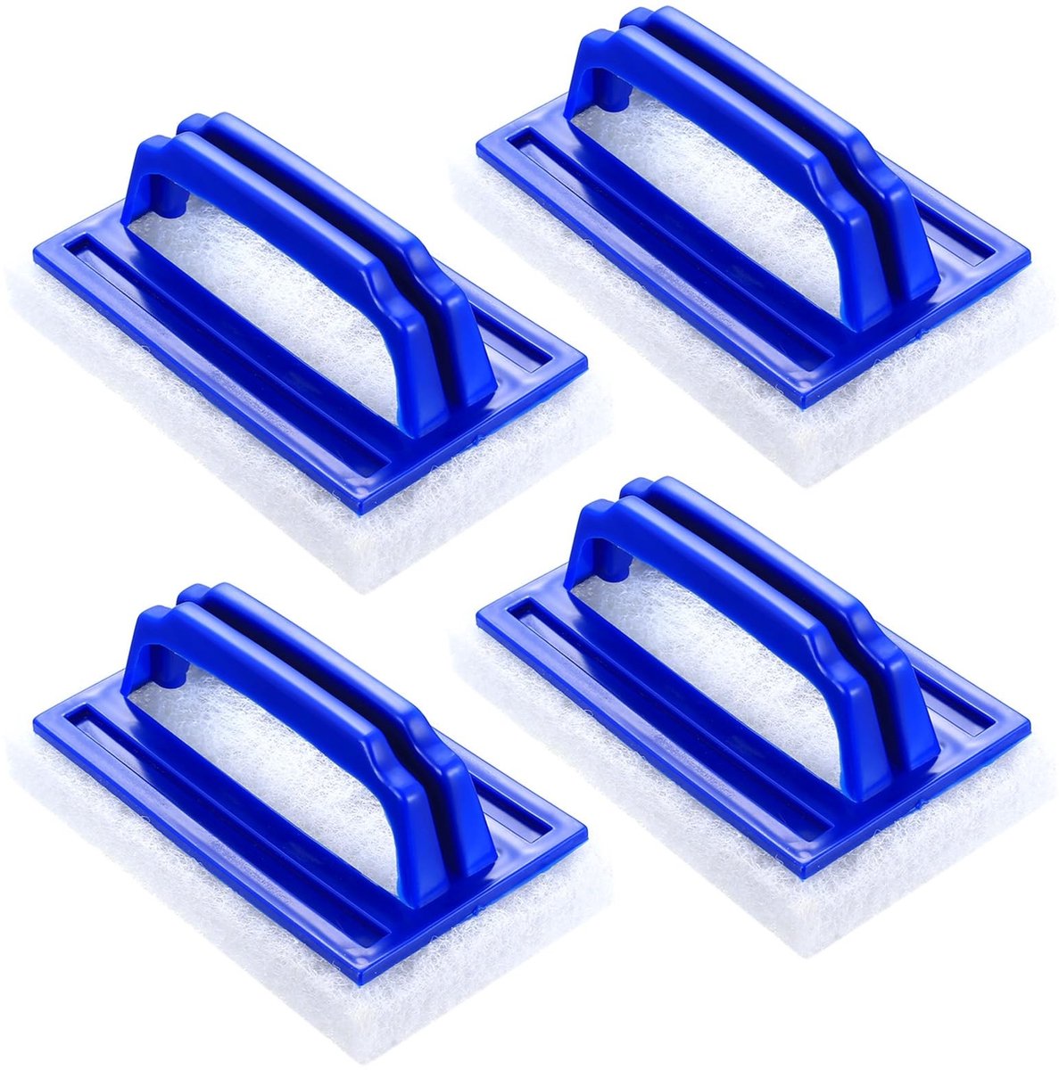 Solidchoice - Set van 4 Pool Scrubben met Handvat