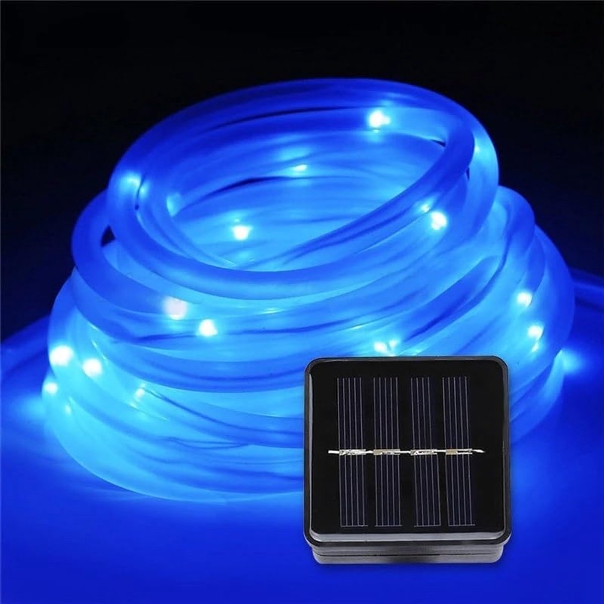 Light hose - 10 Meter - Solar - Blue - ShopVlot